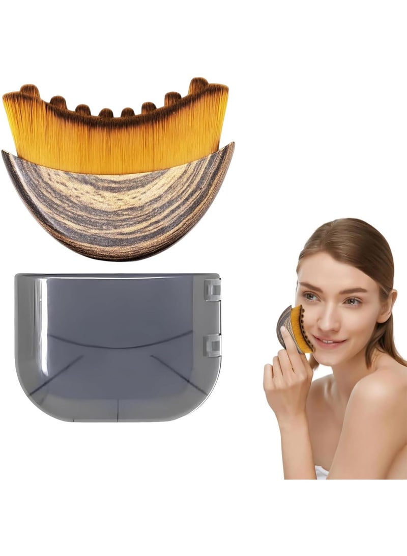 Lymphatic Contour Face Brush, Lymphatic Drainage Massager, Dry Brushing, for Face, Chin & Jawline Sculpting - Image 1